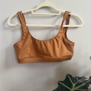 SKIMS Tan Swim Top Bralette